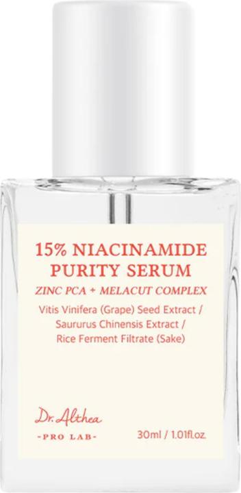 Actual product image Dr. Althea 15% Niacinamide Purity Serum (30 ml)