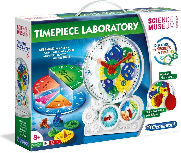 Actual product image Clementoni Science Play Clock How Is Work 61763X6