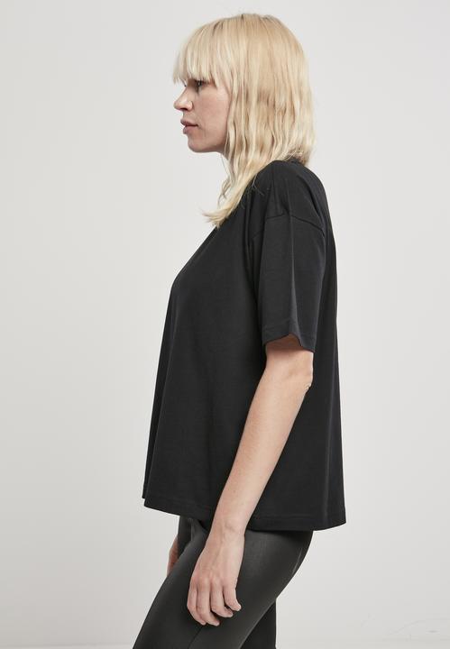 Actual product image Urban Classics Ladies Organic Oversized Pleat Tee 2-Pack (M)