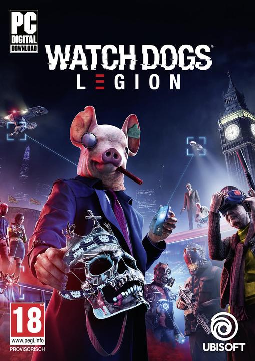 Produktbild Ubisoft Watch Dogs: Legion (PC, DE)