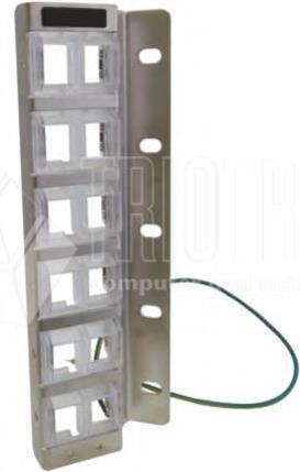 Immagine prodotto Wirewin Pannello patch 1U a 12 porte per Keystone