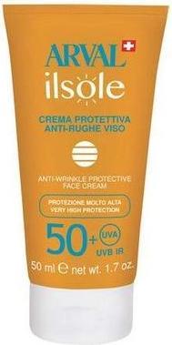 Immagine prodotto Arval Sole Crema Antirughe SPF50+ 50ml (Crema solare viso, SPF 50+, 50 ml)