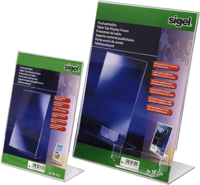 Produktbild Sigel Info-Steller einseitig (A3)