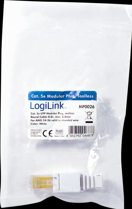 Actual product image LogiLink MP0026 (Network cable plug)