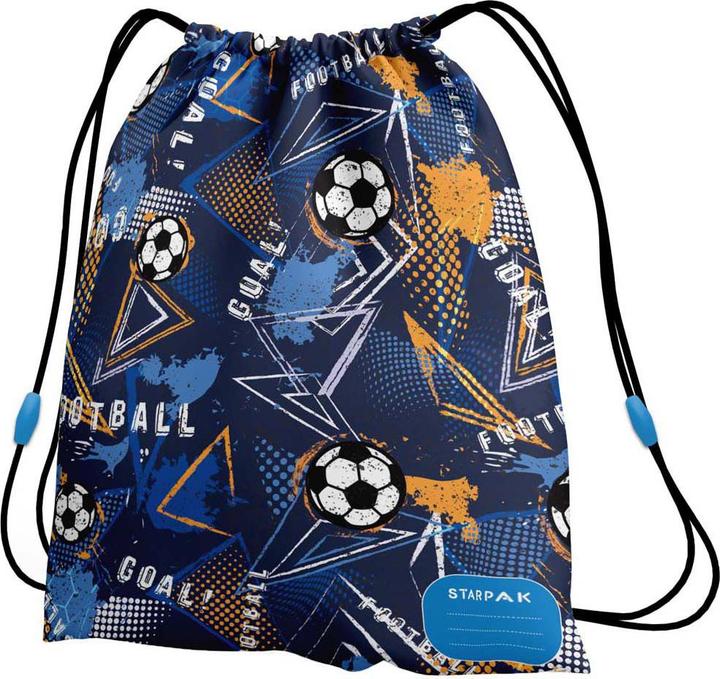 Produktbild Starpak Turnbeutel Fussball Blau