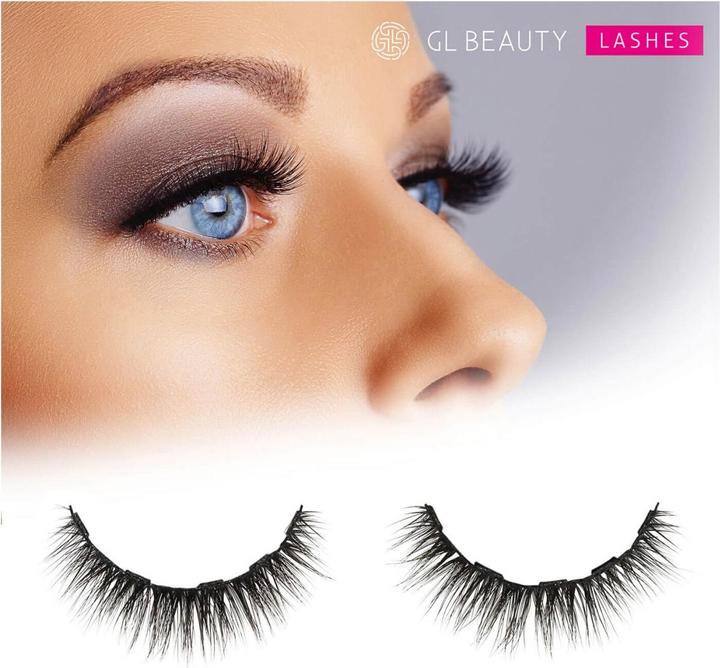 Actual product image GL Beauty Magnetic Lashes Set No. 4 (Artificial eyelashes)