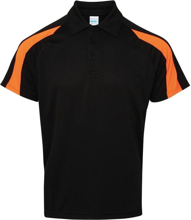 Awdis Just Cool Kurzarm Polo Shirt mit Kontrast Panel