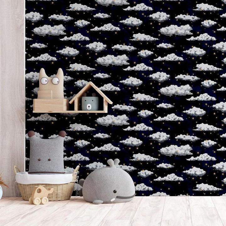 Produktbild Arthouse Tapete Wolken und Sterne