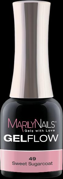 Marily Nails GELFLOW – 49 Sweet Sugarcoat (UV-Gel Lack)