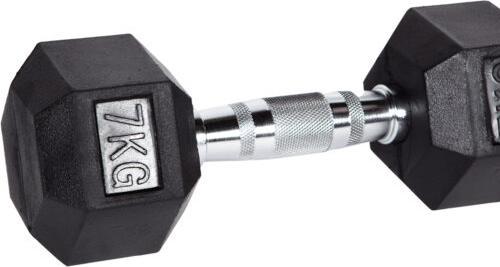 Productafbeelding Fitcom Hex Dumbbell 7 kg (1 x 7 kg)