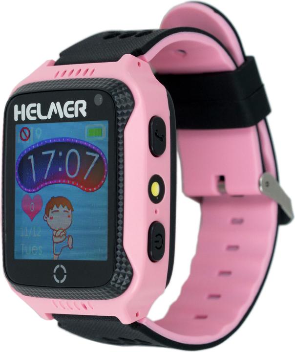 Produktbild Smart touch watch with GPS locator and camera - LK 707 pink for kids (40 mm)