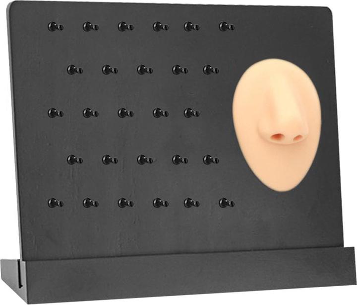 Immagine prodotto Star Piercing Display schwarz Nase hell - Ring