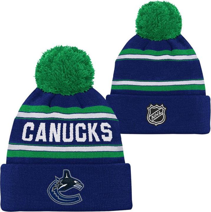 Actual product image Outerstuff JR bobble hat with jacquard knitted cuffs (Colorado)