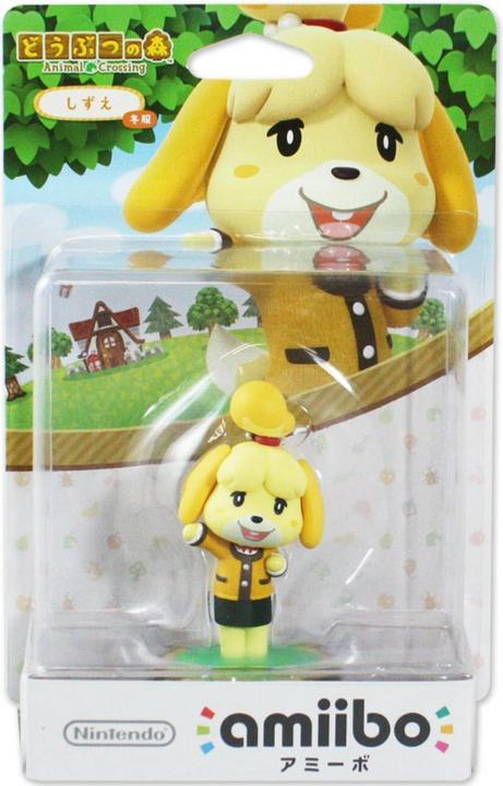 Actual product image Nintendo amiibo Animal Crossing Series Figure (Shizue Winter Clothes) (Wii U, 3DS XL, 3DS, Switch)