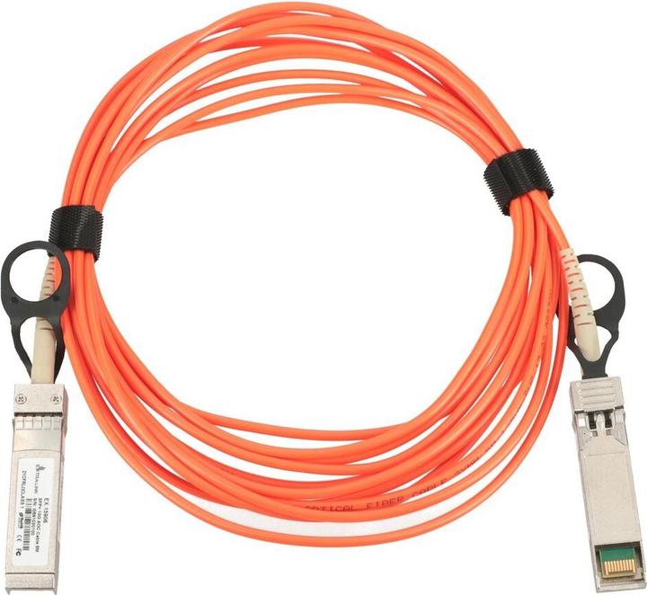 Actual product image Extralink AOC SFP+ | Cable SFP+ AOC | 10Gbps, 5m (CAT7, 5 m)