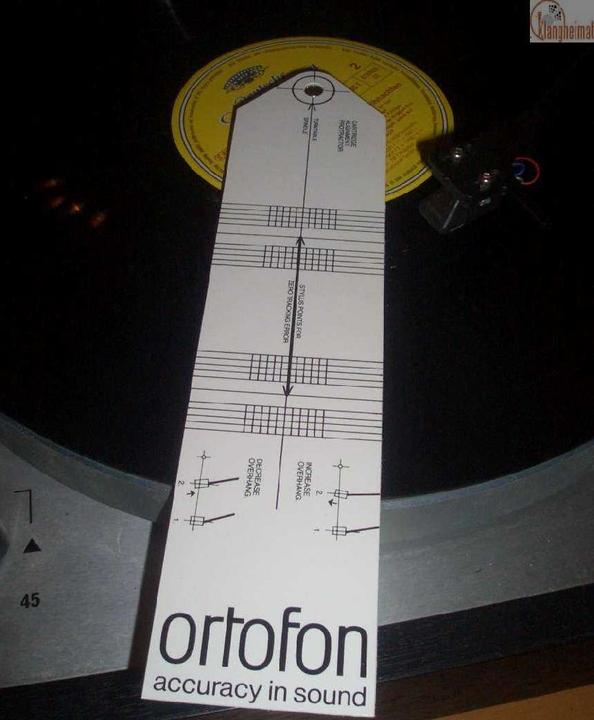 Produktbild Ortofon Cartridge Alignment Tool (Plattenspieler Abdeckung)