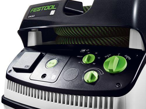 Immagine prodotto Festool Tumbler in tessuto CTM 26 E - 1200W - Classe M - 26L (Sistema di estrazione)