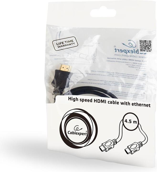 Productafbeelding Gembird HDMI (Type A) - HDMI (Type A) (4.50 m, HDMI)