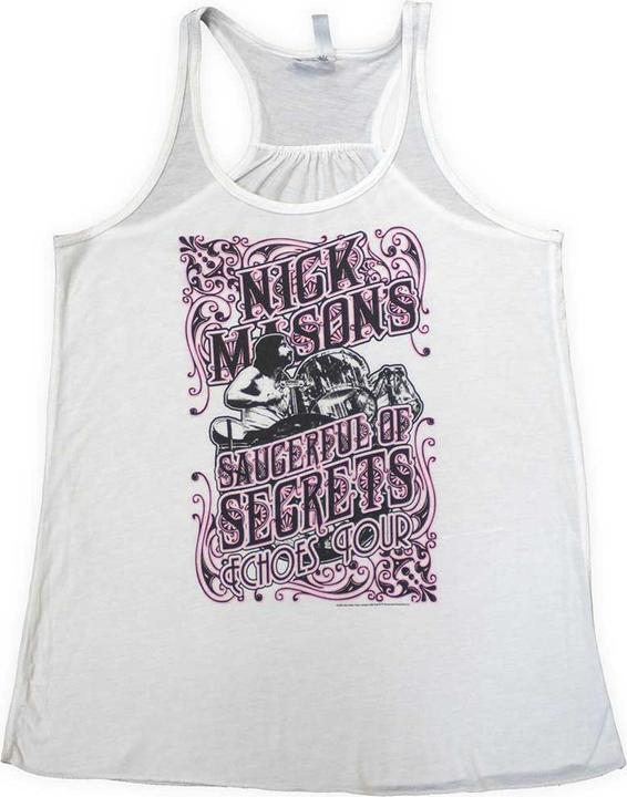 Actual product image Nick Masons Saucerful of Secrets Echoes Tour (White) Vest (XXL)