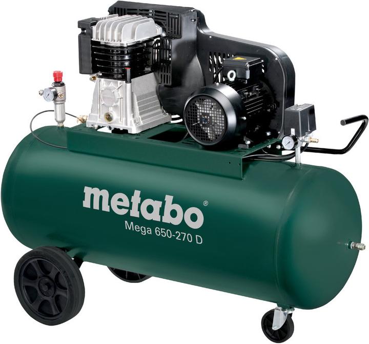 Metabo Mega 650-270 D (11 Bar, 270 l)
