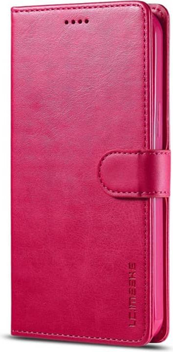 Actual product image LC.Imeeke iPhone 7 / 8 / SE 2020 / SE 2022 - Wallet case with 3 card slots & magnetic fastener, pin (Apple iPhone 8, Apple iPhone 7)