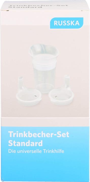 Produktbild Russka Trinkbecher Set Standard 2 Deckel (Trinken)