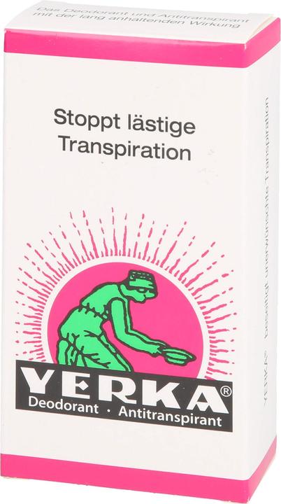 Actual product image Yerka Deodorant Antiperspirant, 50 ml solution (50 ml)