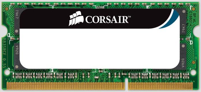 Actual product image Corsair ValueSelect (1 x 2GB, 1333 MHz, DDR3-RAM, SO-DIMM)
