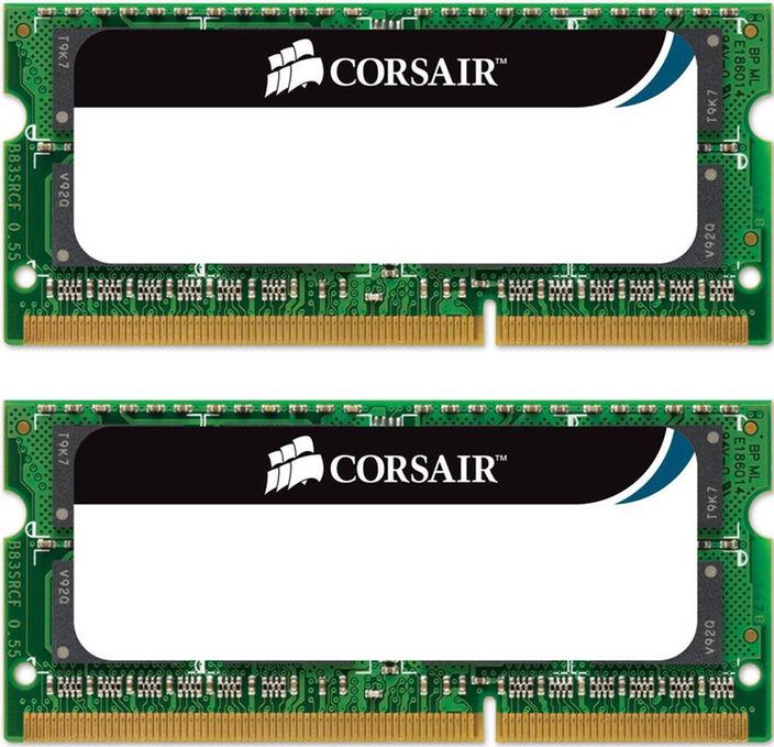 Image du produit Corsair Sélection de la valeur (2 x 8GB, 1600 MHz, RAM DDR3L, SO-DIMM)