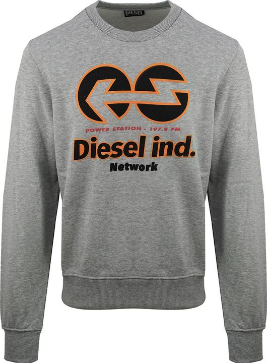 Diesel Herren Kapuzenpullover Rivello - Baumwolle & Polyester - Casual (L)