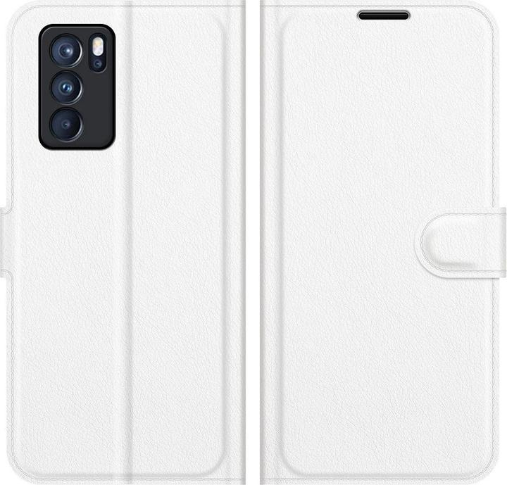 Immagine prodotto Cover-Discount OPPO Reno6 Pro - Custodia in pelle bianca (Oppo Reno 6 Pro 5G)
