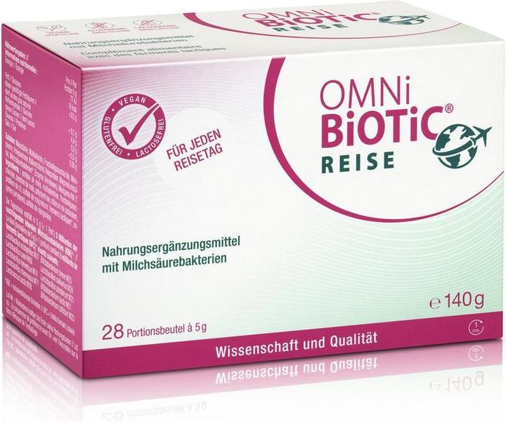 Omni Biotic Reise (neu) Plv (28 Stück, Pulver, 191 g)