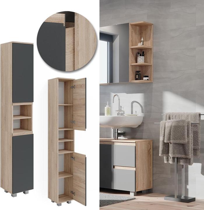 Actual product image Vicco J-Shape (30 x 30 x 190 cm)