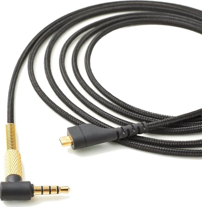 Produktbild Mozo microUSB USB cable - mini socket 3.5 mm 2 m black (KS-SSA) (2 m, USB 1.0)