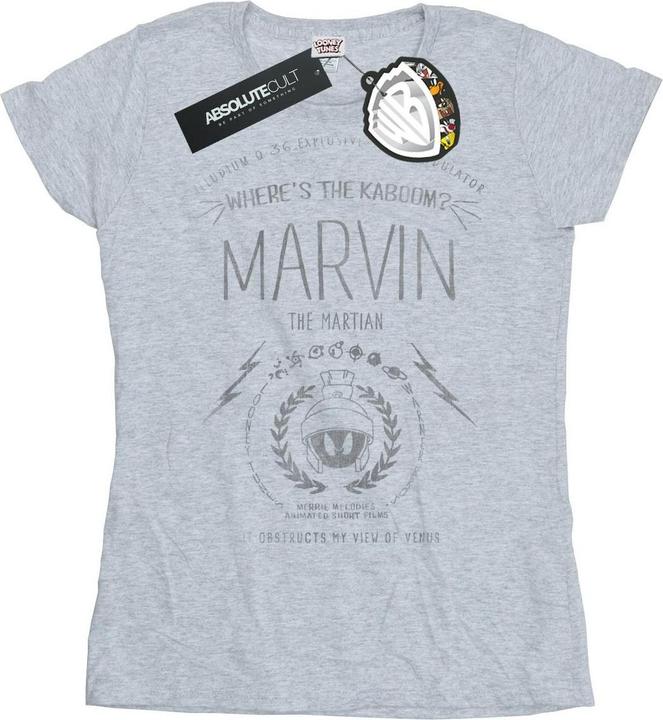 Looney Tunes Marvin The Martian Where's The Kaboom TShirt (XL)