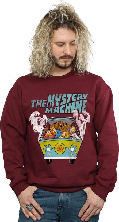 Actual product image Scooby Doo Mens Mystery Machine Sweatshirt (L)