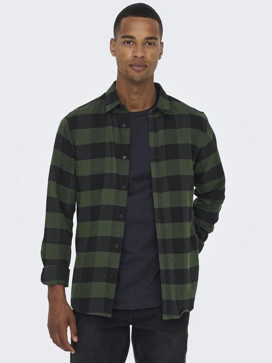 Produktbild Only & Sons Kariertes Langarmhemd (XS)