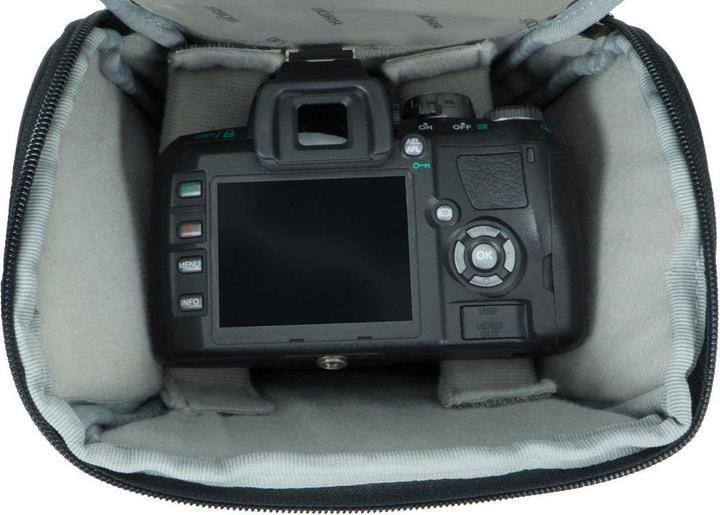Produktbild Dörr Halfter Tasche Yuma M schwarz/grau (Kamera Schultertasche, Kamera Bereitschaftstasche)