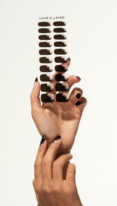 Immagine prodotto Love'n Layer - Nero con vortice francese