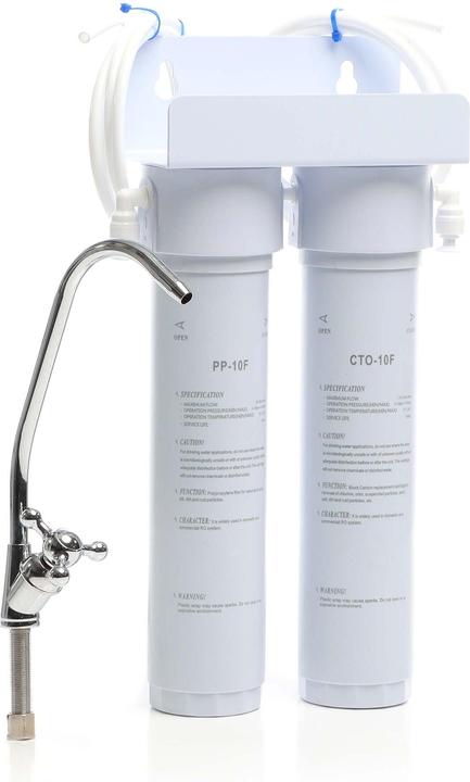 Actual product image Naturewater NW-2-PPCTO Below-table PP Sediment and Acticated-carbon Block