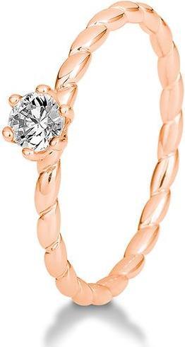 Breuning Verlobungsring Twisted (55, 585/14 K Gold)