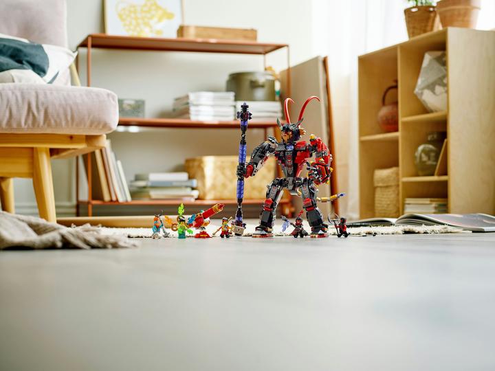 Actual product image LEGO Monkie Kid Mech from Evil Macaque (80033, LEGO Monkie Kid)