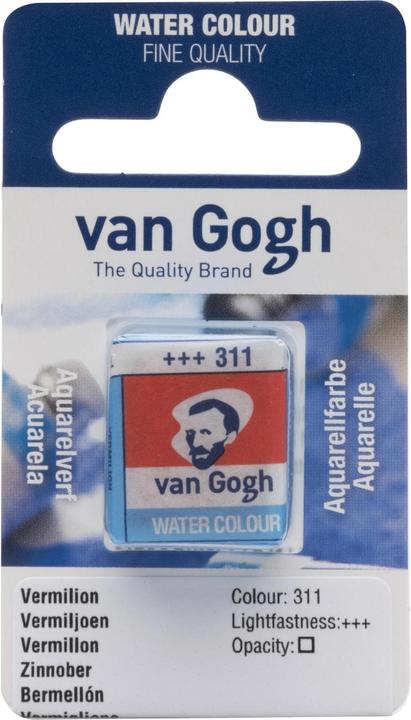 Produktbild Van Gogh Aquarellfarbe 311 Zinnober, 1 Stück (Zinnober Nummer 311, 1000 ml)