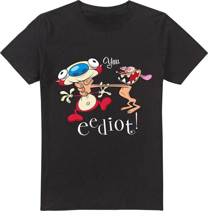 Ren & Stimpy You Eediot TShirt (M)