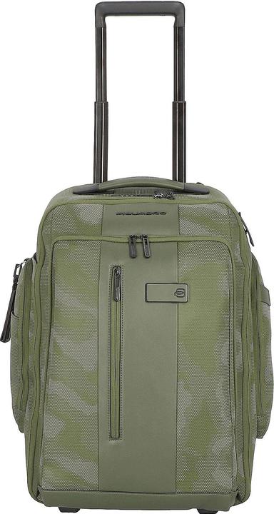 Actual product image Piquadro Brief 2, Cabin Textile Trolley, Camor, 35 x 53 x 25 cm, Laptop An