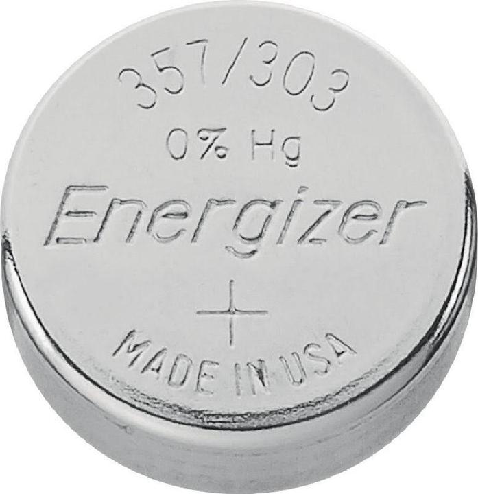 Image du produit Energizer Oxydes d'argent 357/303 (1 pcs, SR44, 150 mAh)