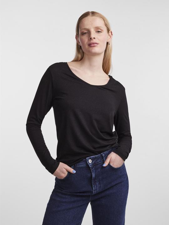 Produktbild Pieces Pcbillo Ls V-Neck Lurex Stripes Noos (XS)