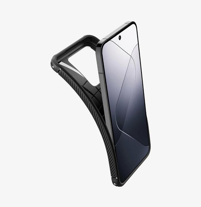Productafbeelding Spigen Rugged Armor Xiaomi 14 czarny/matzwart ACS07422 (Xiaomi 14)