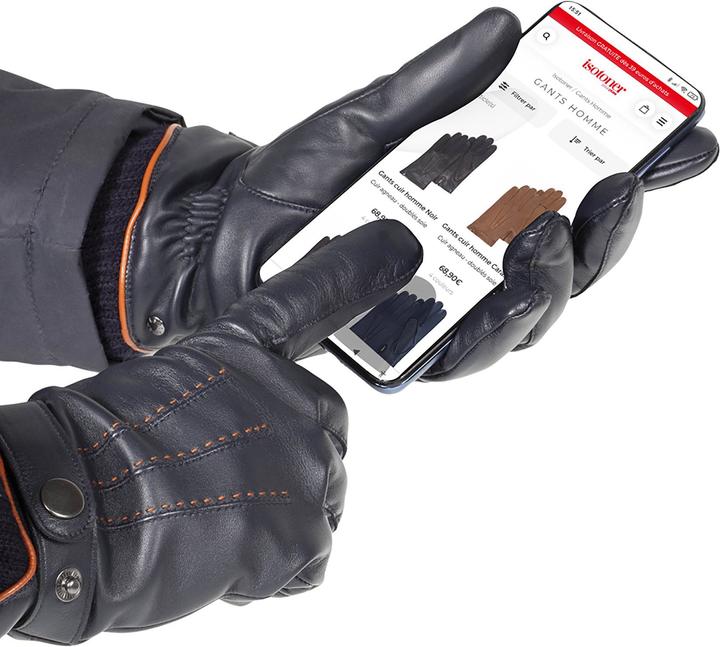 Actual product image Isotoner Gants Copatibles Ecrans Tactilles-8 (8)