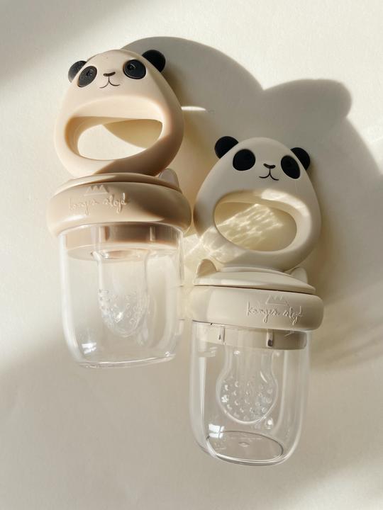 Produktbild Konges Slojd Fruchtschnuller 2er Set Panda (2 x)